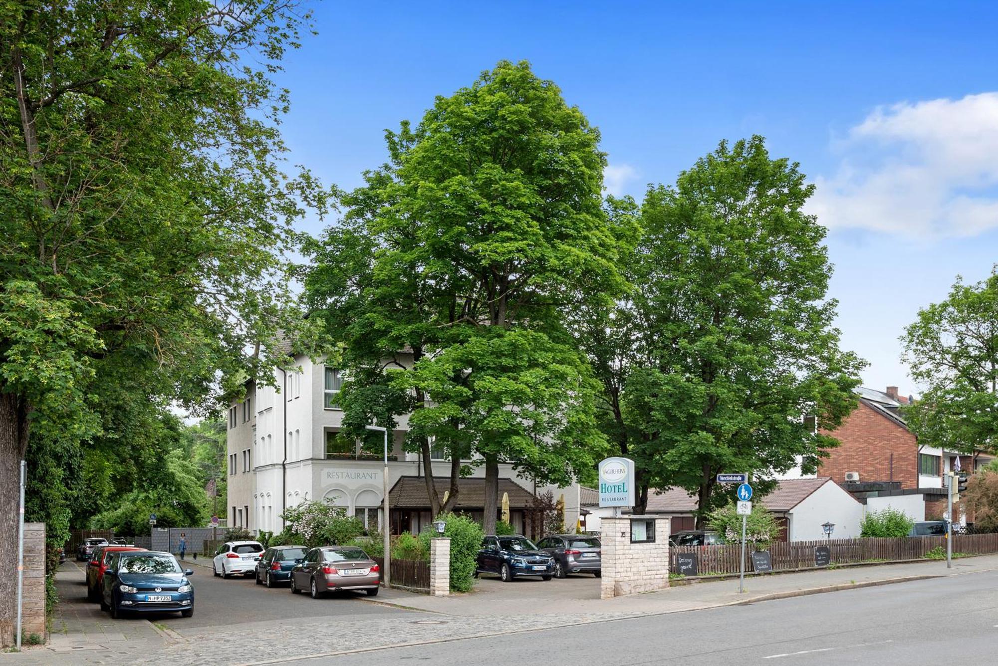 Jägerheim Hotell Nürnberg Exteriör bild