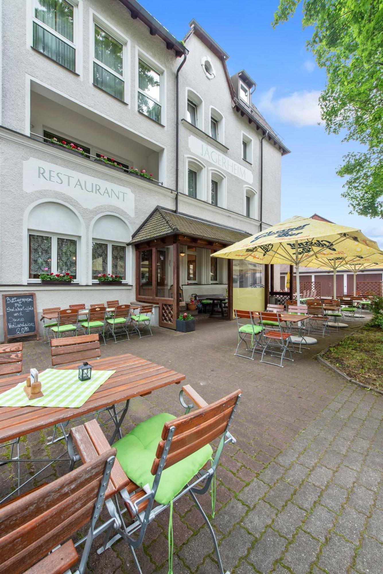 Jägerheim Hotell Nürnberg Exteriör bild